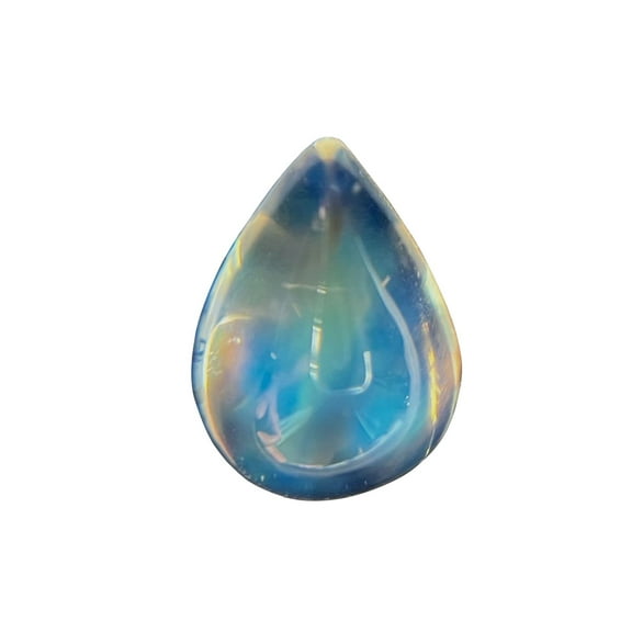 Certified Natural 1.75 Carat Moonstone Pear Shape Cabochon 9x7 mm Loose Gemstone June Birthstone