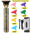 thumbnail image 4 of Cortadora de pelo profesional T9 para hombre, Afeitadora eléctrica de litio para Barba, novedad, 4 of 4