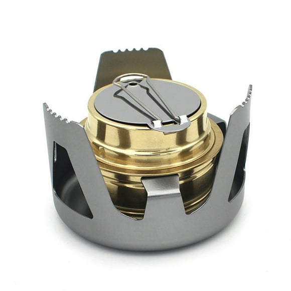 Copper Alloy Portable Mini Ultra-light Spirit Alcohol Stoves Outdoor Camping Hiking Stoves Furnace