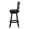 thumbnail image 4 of Bowery Hill 29" Swivel Bar Stool in Merlot, 4 of 4