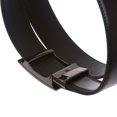 thumbnail image 3 of Men's Feather Edged Slide Leather Dress Belt with Automatic Buckle, 3 of 4