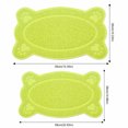thumbnail image 5 of LILELIS Litiere Pour Chat Autonettoyant Cat Litter Mat Kitty Litter Trappings Mat for Litter Boxes Kitty Litter Mat to Trap Mess Scatter Control Washable Indoor Pet Rug and Carpet Beige, 5 of 5