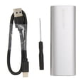 thumbnail image 2 of Caja SSD M2USB C 31 UASP de 10 Gbps Caja SSD Tipo C de aleación de Aluminio para Tamaño 2280 2260 2242 2230 Alta Velocidad hasta 10 Gbps Diseñada para SSD Alta, 2 of 8