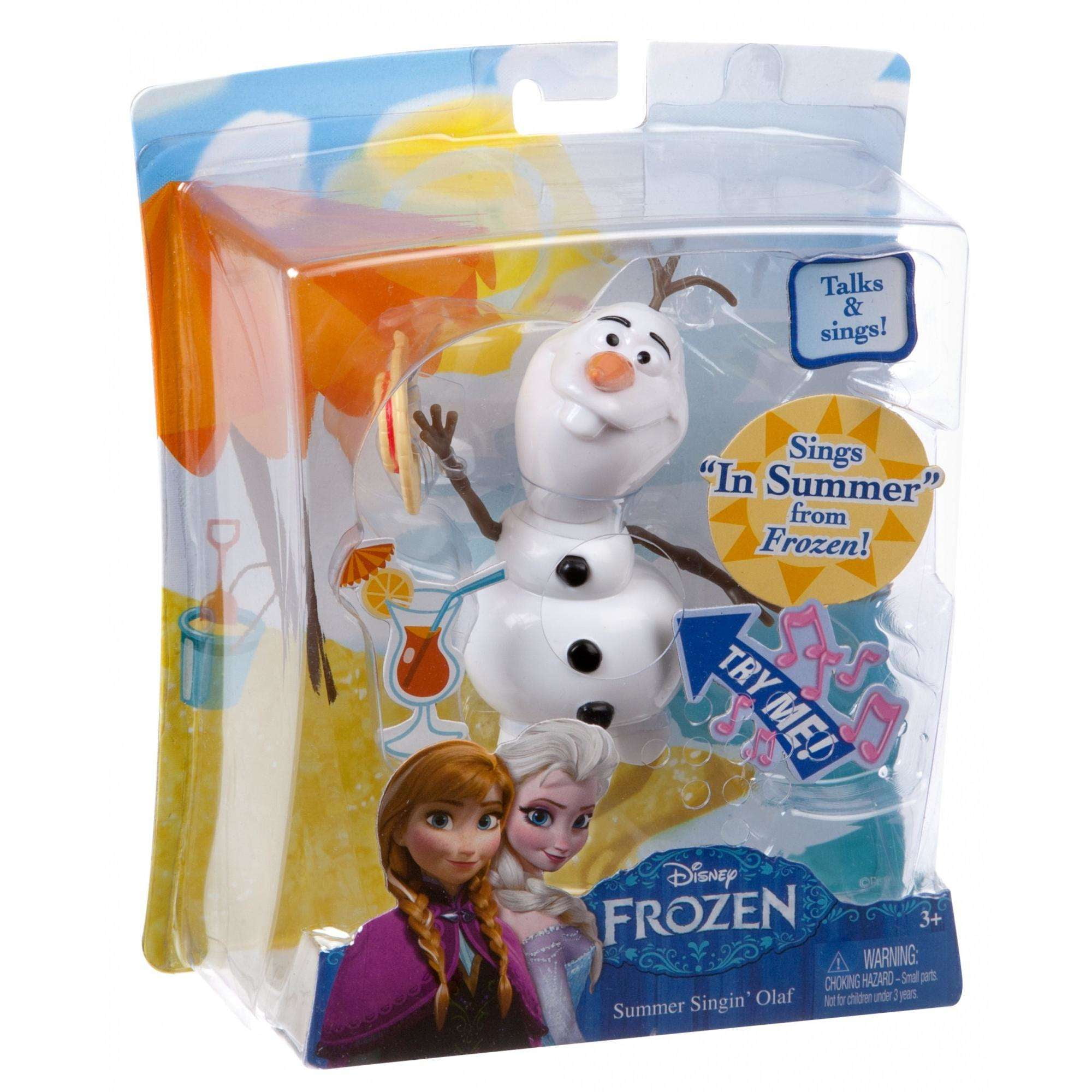 Discipline Haarzelf Draai vast Disney Frozen Summer Singin' Olaf Figure Singing Signature Song -  Walmart.com
