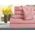 thumbnail image 1 of Mocassi 1800 Series Sheet Set 2 Pieces Pillowcases, Standard Size - Light Pink, 1 of 3