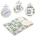 thumbnail image 4 of Cute Love Frogs Dish Drying Mat 16x18 Absorbent Microfiber Draining Rack Pad for Kitchen Counter Sink, 4 of 8