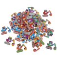 thumbnail image 4 of 50 botones de colores con forma de gato y carruaje para coser en zapatos. Excavador, 4 of 9