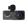 thumbnail image 1 of Grabadora de conducción con wifi de tres grabaciones HD 1080P, grabadora de monitoreo de imagen de marcha atrás con visión nocturna HD para automóvil, 1 of 6