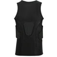 thumbnail image 3 of TUOYR Youth Kids Padded Compression Shirt Chest Protector Undershirt for Football up to Size XL, 3 of 7