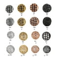 thumbnail image 2 of Jumpingount de cuentas, para el tobillo, espaciador de cuentas decorativas, fabricación de joyas DIY, accesorio hecho a mano, negro, blanco, 10mm Type1 NO1, 2 of 6