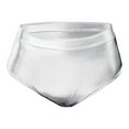 thumbnail image 2 of Silver Workout Shorts Women Sexy Short High Waisted Shorts Leather Metallic Solid Color High Gloss Women's Super Shorts Hot Pants, 2 of 4