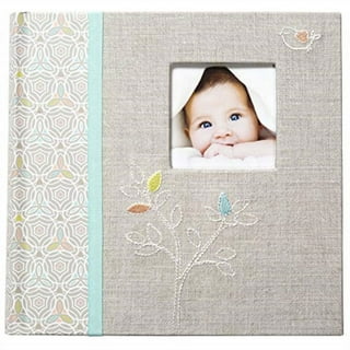 Pioneer Photo Albums Wedding Collage Frame Cover Large Leatherette 240 Pkt 4x6  Photo Album, Ivory White 