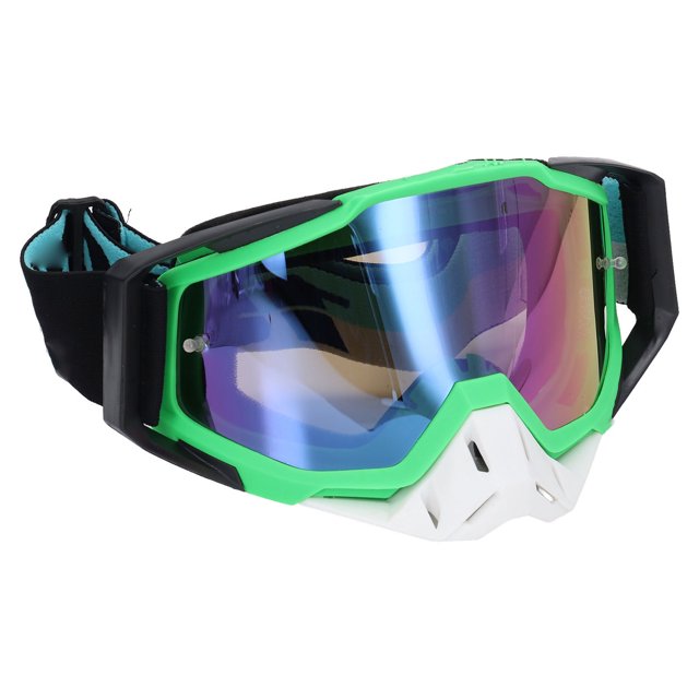 Gafas de motocicleta a prueba de viento, protección UV que evita el empañamiento, gafas de casco de carreras resistentes a los impactos para hombres y mujeres 8