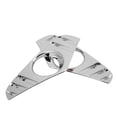 thumbnail image 3 of 2pcs Car Front Foglight Cover ABS Chrome Silver Wearproof Replacement for RAV4 2019‑2021, 3 of 5