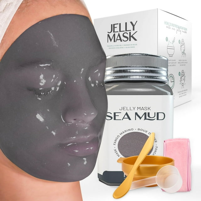 Mascarilla de gelatina BRÜUN Sea Mud Peel-Off 680 ml con un 33% de polvo extra