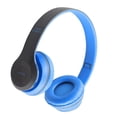 thumbnail image 3 of Auricures inalámbricos estéreo con Bluetooth, auricures sobre oreja, Azul SM SunniMix Auriculares plegables, 3 of 7