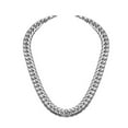 thumbnail image 3 of EOEMY Fashion 9/11/13/16/20/22mm Curb Cuban Link Chain Stainless Steel Mens Necklace-Silver-13mm-24Inch Or 61Cm, 3 of 6