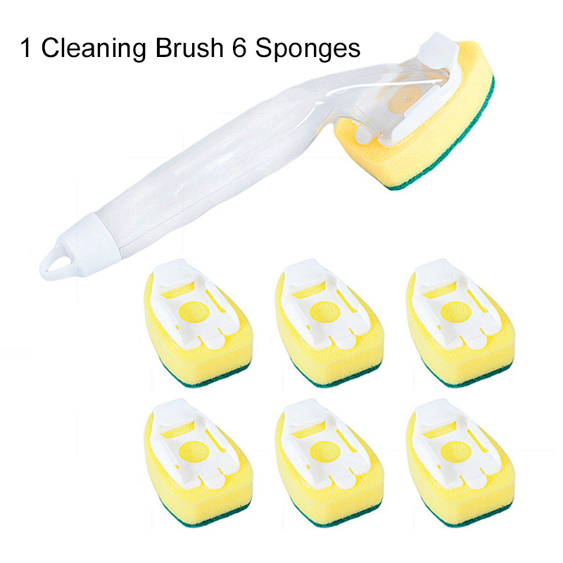 Stamens Dish Wand Refills Sponge Heads Brush Replacement Sponge Refill