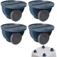thumbnail image 1 of Mini ruedas adhesivas ZHAOCHENG 4 piezas para contenedores de almacenamiento, 1 of 5