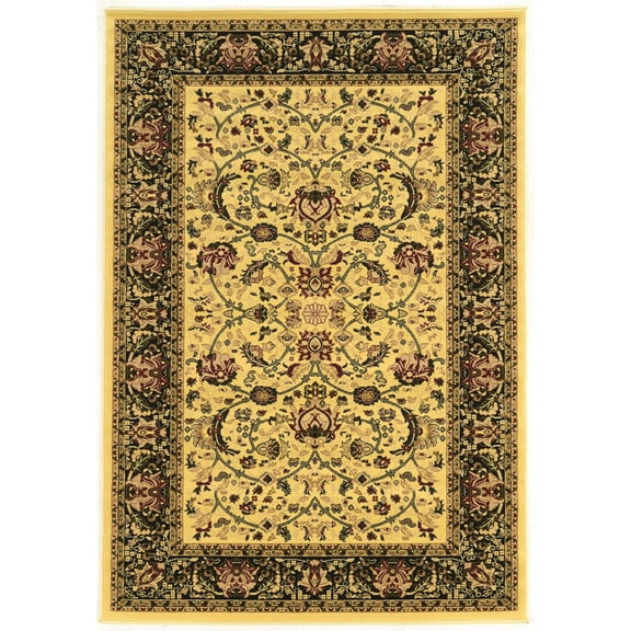 Linon McKinley Nain Power Loomed Polypropylene 8' X 10' Rug in Cream