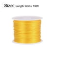 thumbnail image 2 of Uxcell Elastic Cord DIY Making Stretchy String Thread Rope Craft Wire, Lemon Yellow, 2 of 6