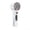 276#White, variant on 100 Speed Multifunctional Handheld Fan, Mosquito Repellent Ice Cooling Digital Display Cooler, Large Capacity Long Lasting USB Recharge Fan for Hiking Camping Workout Daily Commute