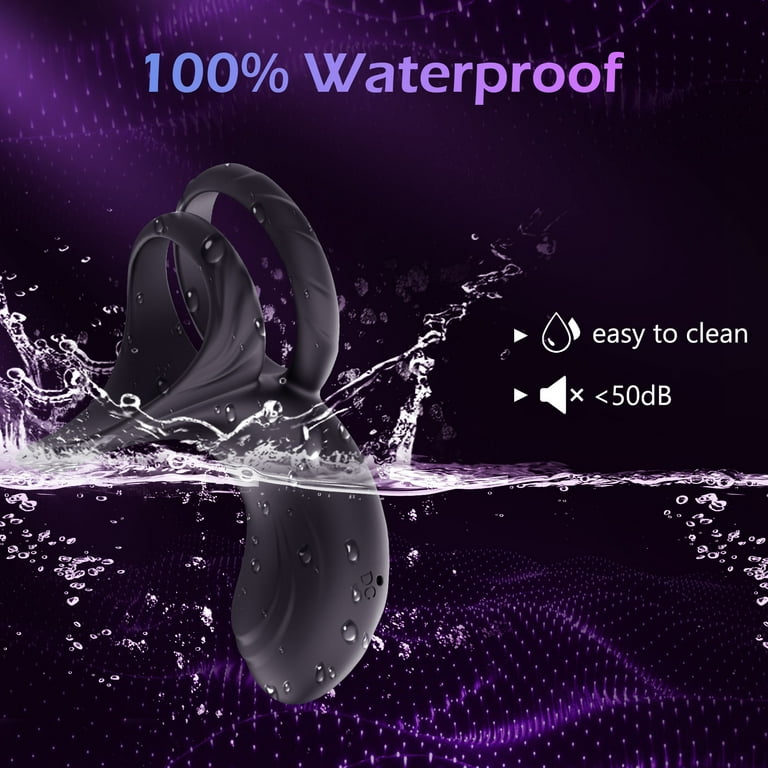 AMOVIBE Sex Toys for Couples Vibrator Penis Rings with 10 Intense Vibration  Modes, Double Ring Mens Vibrator for Longer Harder Stronger Erection, Improve  Sexual Performance, Sex Toys for Men - Walmart.com