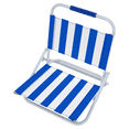 thumbnail image 4 of Mainstays Beach Chair, Blue & White Stripes, 4 of 10