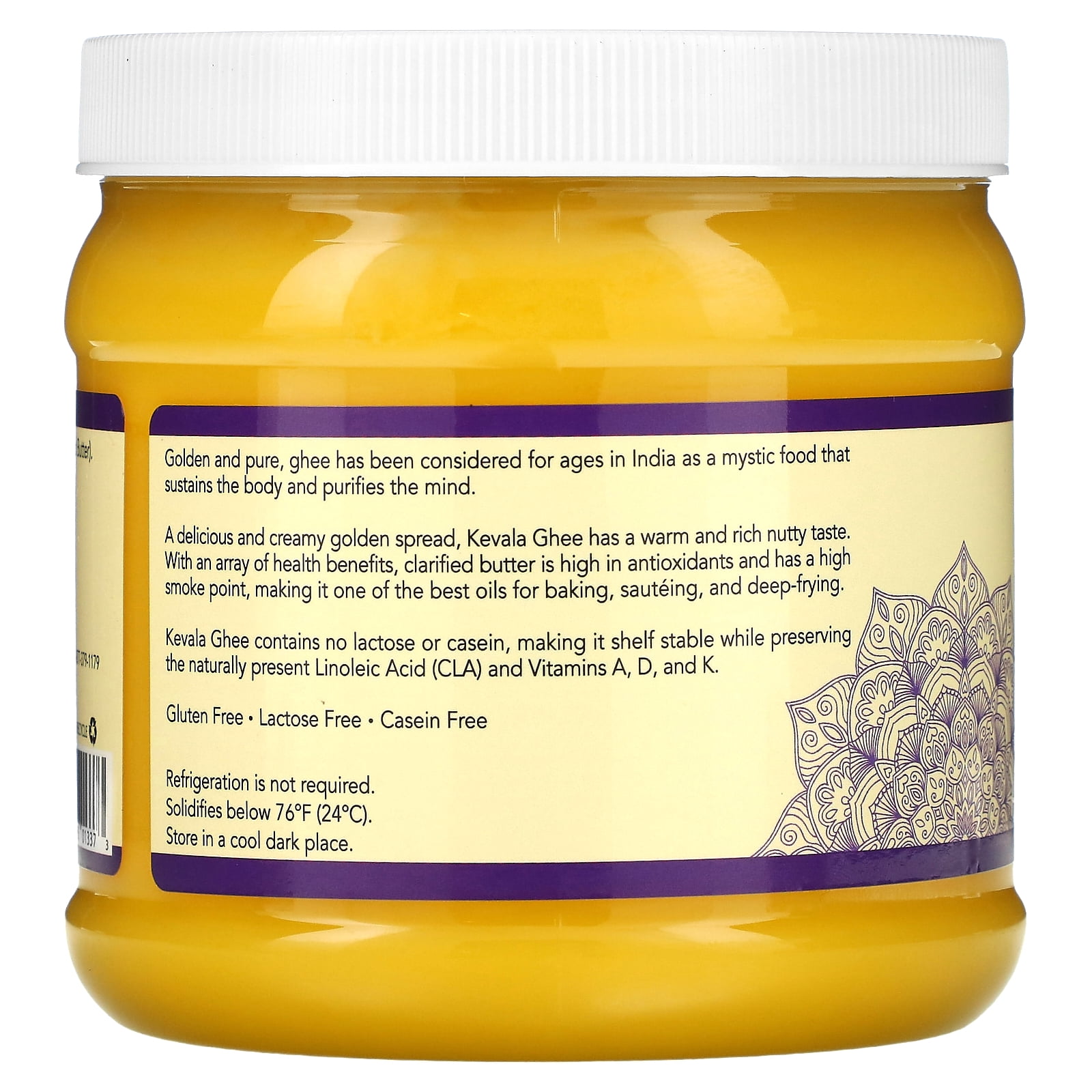 Kevala Ghee, Clarified Butter, 2 lb (907 g)
