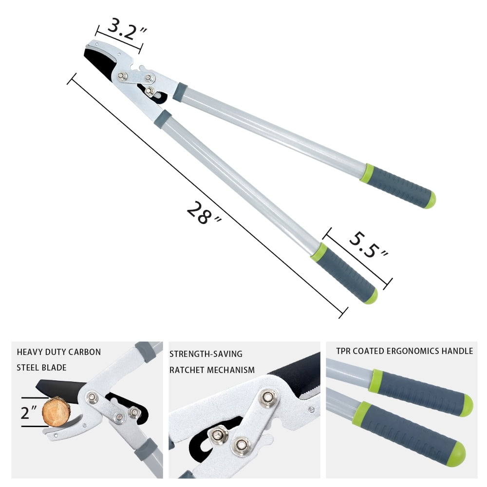 Hortem Loppers ,Hedge Clipper and Pruner, Garden Pruning Shears Set
