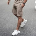 thumbnail image 5 of Men's Shirt SuitsSummer 2-Piece Beach Short Sleeve Shirtss & Shorts Pants Sets, 5 of 7