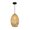 Multi-color, variant on EQLight PACM01 11 x 9 x 9 in. Ana 1-Light Beige Outdoor Pendant Light, Shade in Clear Natural Tule Leaf