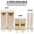 thumbnail image 2 of GoSports Backyard Size Premium Wood Kubb Viking Clash Toss Game Set for Kids & Adults, 2 of 7