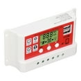 thumbnail image 3 of Controlador de carga solar PWM, regulador de carga fotovoltaica de batería de litio, pantalla LCD, 12 V/24 V, 10 A, 3 of 14