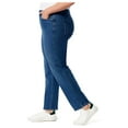 thumbnail image 4 of Gloria Vanderbilt Women's and Plus High Rise Amanda Straight Jean, 30" Regular, 29" Short Inseam, 4 of 6