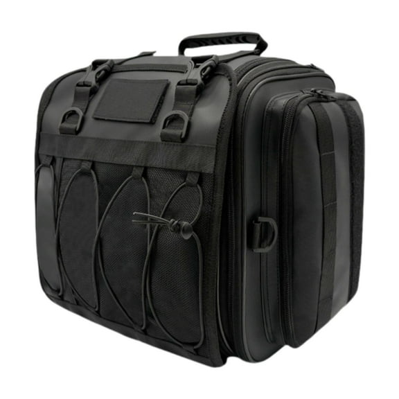 Motorcycle Tail Bag with Handle Universal Multifunctional Travel Luggage Bag