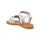 thumbnail image 4 of Sandalias Infantiles Niñas Mariposas Tipo Piel Plata Casual plateado 16 Tropicana 005A3D, 4 of 7
