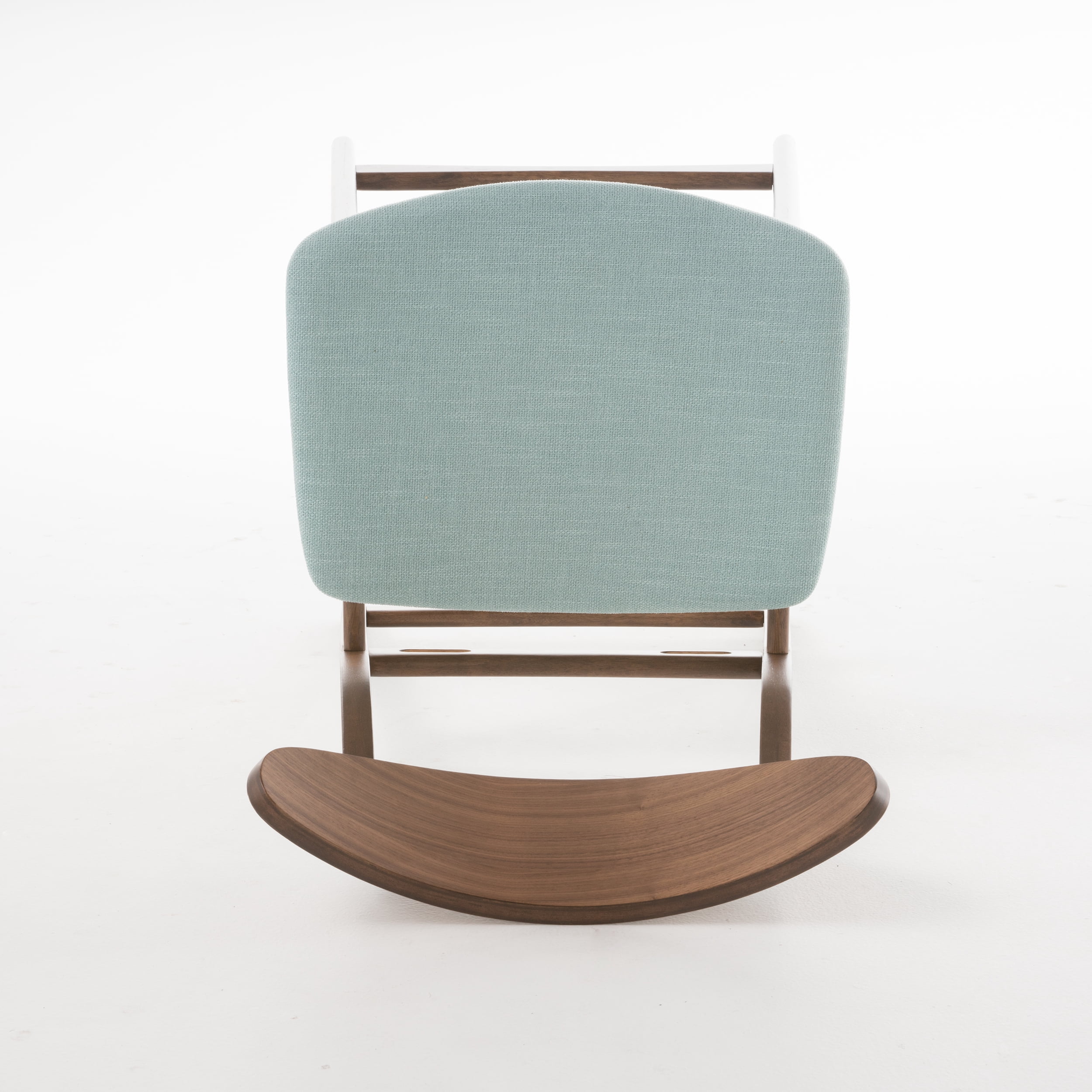 Noble House Gillian Indoor Fabric Upholstered Counter Stool, Set of 2, Mint