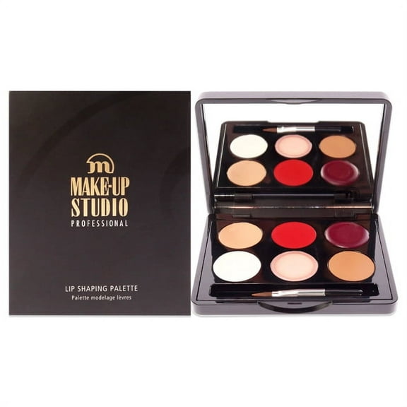 Make-Up Studio Lip Shaping Palette, Lip Palette, Red Meets Purple, 1 pc