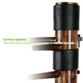 thumbnail image 5 of Geniqua Dark Wood Wing Chun Wood Target Base Training Dummy Ip Man Martial Arts Traditional, 5 of 8