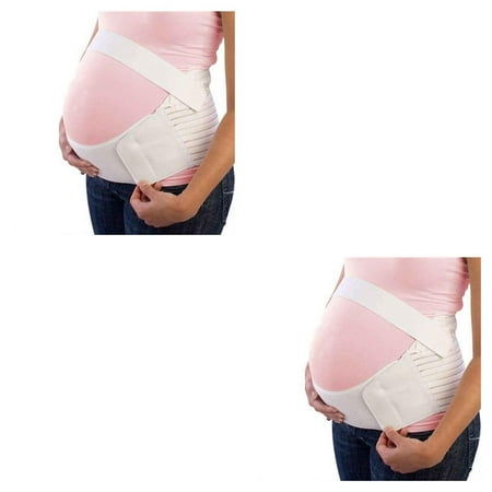 

wrea2pcs Waist Abdomen Girdle Pregnant Women Prenatal Care Strap abdomen band Maternity Belt Toning Back Support Belts for Women