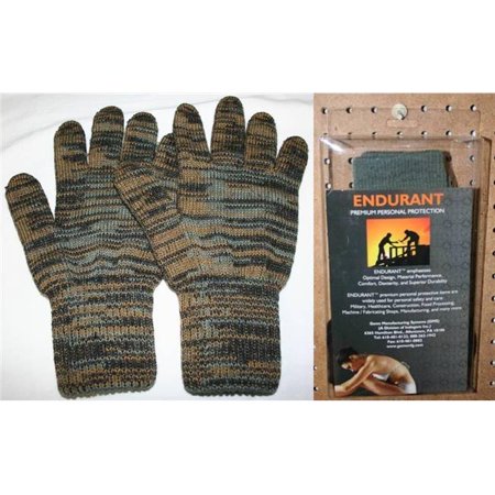 - Gems Manufacturing Systems 924033203 Military Design Cold Weather Seamless Glove Inserts, Camouflage - Medium