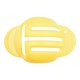 thumbnail image 4 of Marcador de línea de pelota de golf Marcador de línea en forma de T Ayuda de posicionamiento versátil Amarillo, 4 of 9