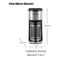 thumbnail image 2 of Cafetera Home Barista Hamilton Beach Preparación 7 En 1, 2 of 6