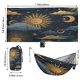 thumbnail image 2 of Hanging Hammock Portable Travel Camping For Outdooor Beach Camping Hiking Dark Blue Background, 2 of 8
