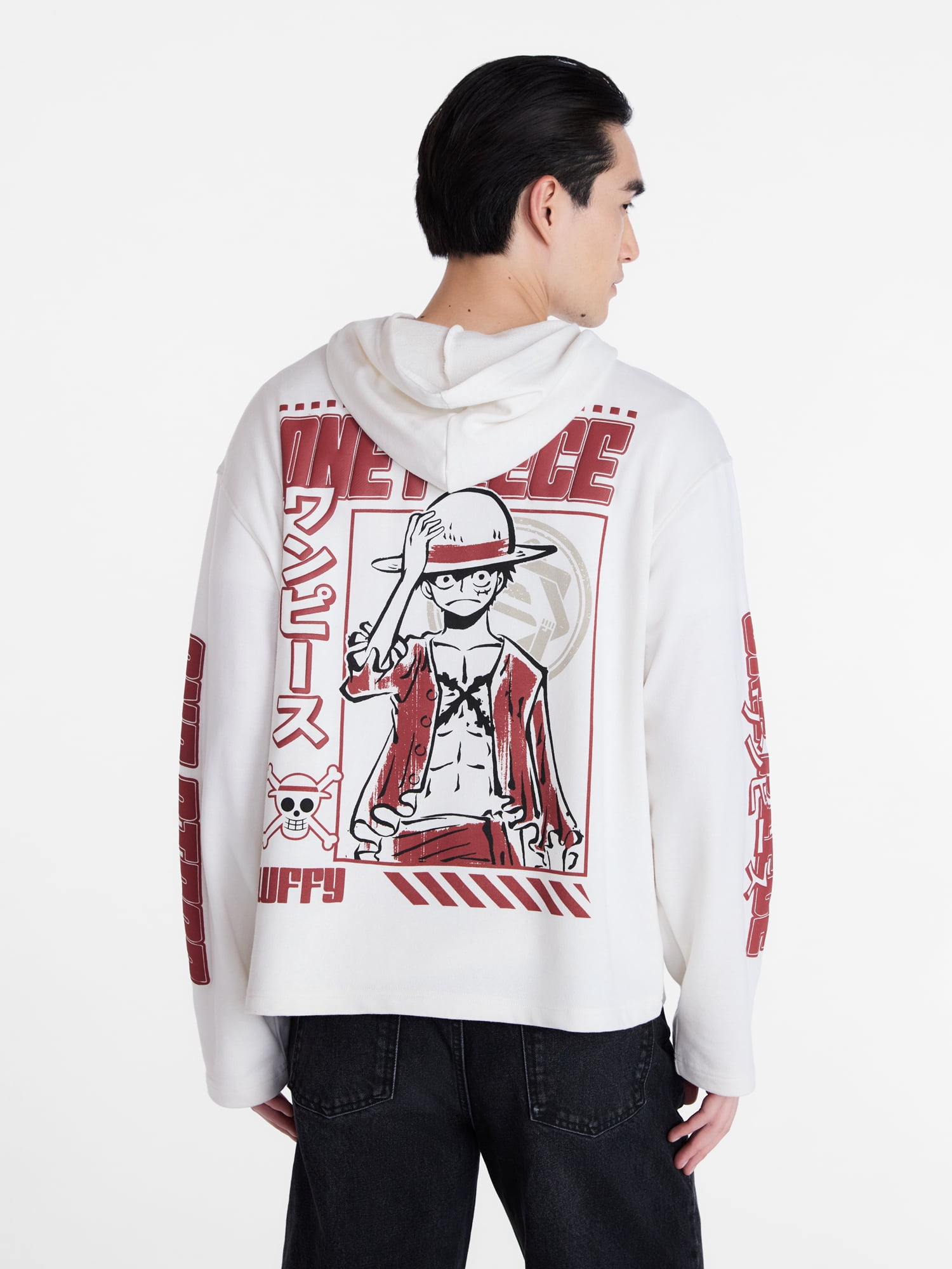 One Piece Men's and Big Men's Graphic Hoodie, Sizes XS-5XL