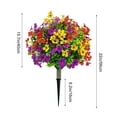 thumbnail image 3 of Plastic Ground Insert T Ree, Violet Eucalyptuss Ground Plug Patio Decor Spring Summer Outdoor Home Artificial Greenerys, 3 of 7