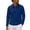 a01Blue, variant on LODIENY Men's Long Sleeve Golf Shirts Lightweight Moisture Wicking Performance Tops Casual Collared Button Down Workout Basic Tees Navy L
