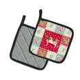 thumbnail image 2 of Ayrshire Cow Love Pair of Pot Holders, 2 of 4