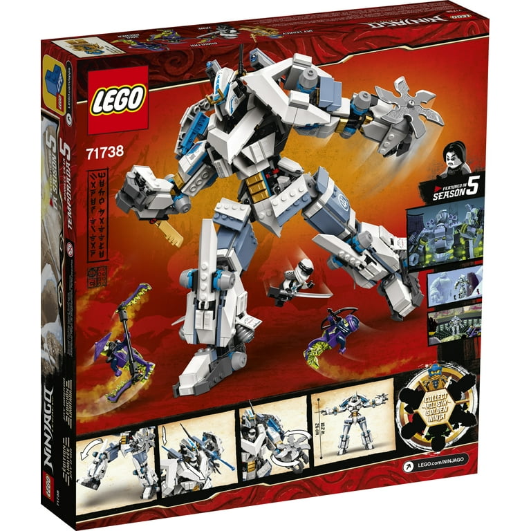 Ninjago Sets Zane's Titan Mech Battle LEGO 71738 Zane's Titan